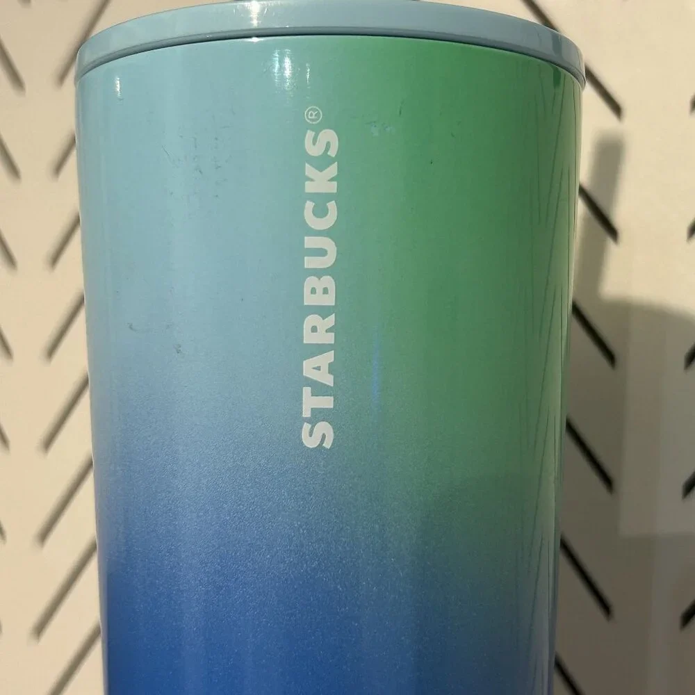 Starbucks 2023 Summer Ombre Prism Gradient Stainless Steel Hot Cold Tumbler 24oz